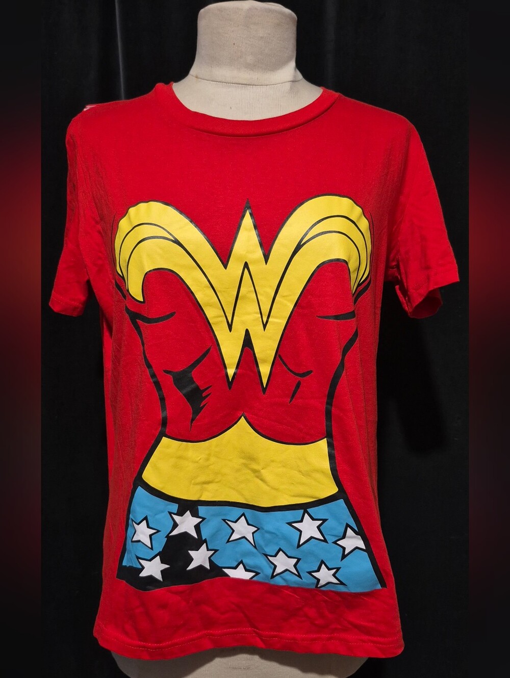 Wonder Woman Graphic Tee - Red Women's Top